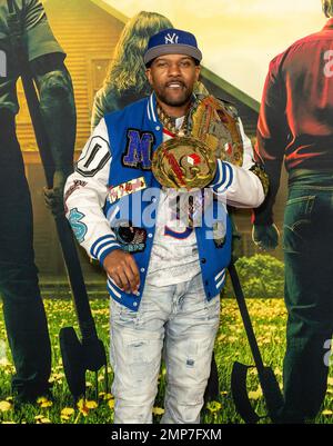 January 30, 2023, New York, New York, United States: HOT97'S HipHopGamer attends world premiere of Knock at the Cabin by Universal Pictures at Jazz at Lincoln Center (Credit Image: © Lev Radin/Pacific Press via ZUMA Press Wire) EDITORIAL USAGE ONLY! Not for Commercial USAGE! Stock Photo