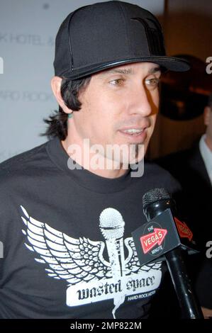 Carey Hart attends the grand opening of Robert De Niro's new Italian restaurant, AGO, at the Hard Rock Hotel and Casino in Las Vegas, NV. 3/3/08. Stock Photo