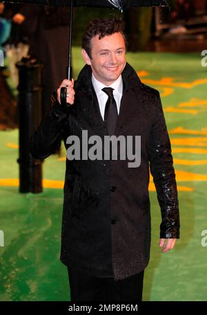 Michael Sheen arrives at the Royal World Premiere of 'Alice In Wonderland' held at the Odeon Leicester Square. London, UK. 02/25/10. Stock Photo