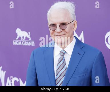 Steve Martin. Academy of Country Music Awards at the MGM Hotel and Casino in Las Vegas, Nevada.  2012-04-01 Steve Martin arrives at the Academy of Country Music Awards held at the MGM Resort & Casino. Las Vegas, NV. 1st April 2012. Stock Photo
