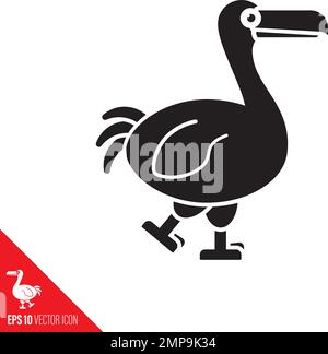 Extinct Dodo bird vector illustration for Wildlife Day on September 4 ...