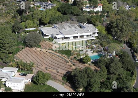 EXCLUSIVE!! Actress Jennifer Aniston is reportedly purchasing this stunning  $22 million love-nest in Bel Air. The 8,500 square foot property is perched  on an estimated 3.25 acre lot high above the exclusive