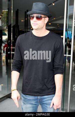Mark Salling at an event at Armani Exchange in Los Angeles, CA. 3/5/10. Stock Photo
