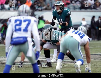 Philadelphia Eagles quarterback Michael Vick #7 passes during a scrimmage  in a practice being held at Lehigh College in Bethlehem, Pennsylvania.  (Credit Image: © Mike McAtee/Southcreek Global/ZUMApress.com Stock Photo -  Alamy