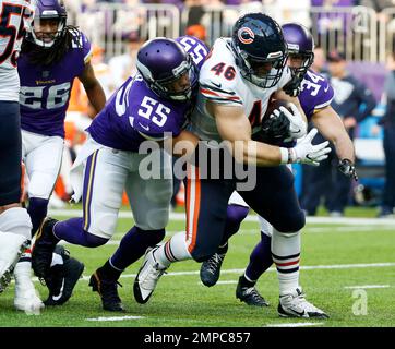 Chicago Bears fullback Michael Burton (46) in the first half