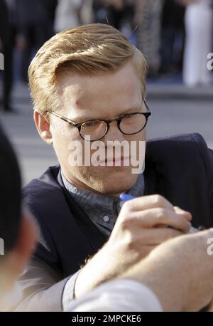 Jesse Plemons arrives at the Los Angeles Premiere of 'Battleship' held at the Nokia Theatre L.A. Live. Los Angeles, CA. 10th May 2012. . Stock Photo