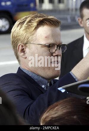 Jesse Plemons arrives at the Los Angeles Premiere of 'Battleship' held at the Nokia Theatre L.A. Live. Los Angeles, CA. 10th May 2012. . Stock Photo