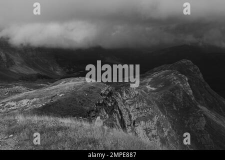 appennino tosco emiliano veduta dal monte rondinaio Stock Photo