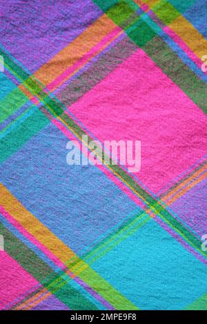 Happy linen background geometric pattern with rectangles and lines. Stock Photo