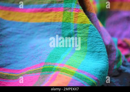 Linen background geometric pattern with rectangles and lines. Stock Photo
