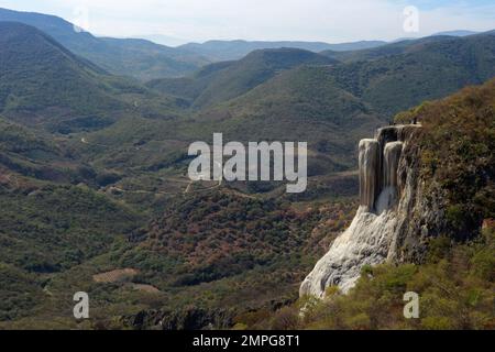 Hierve el Agua, Oaxaca, Mexico Stock Photo