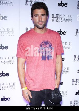 Reality star and model Brody Jenner celebrates his 29th birthday ahead of his actual birth day, August 21st, at Hyde Nightclub inside the Bellagio Resort & Casino in Las Vegas, NV. 17th August 2013. Stock Photo