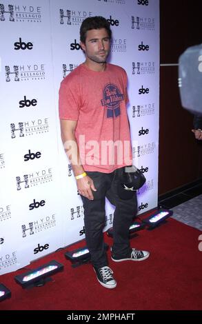 Reality star and model Brody Jenner celebrates his 29th birthday ahead of his actual birth day, August 21st, at Hyde Nightclub inside the Bellagio Resort & Casino in Las Vegas, NV. 17th August 2013. Stock Photo
