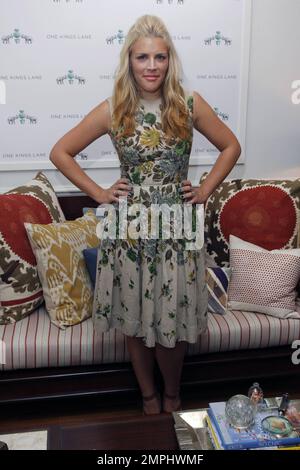 Actress Busy Philipps reveals one-of-a-kind vintage home items from her and Courteney CoxÕs personal collections at The Art of Elysium Center in Los Angeles. The stars have teamed up with The Art of Elysium non-profit organization and One Kings Lane, the leading online marketplace for the home, to co-curate a Vintage & Market Finds Sale on OneKingsLane.com that will feature their personal treasures, as well as unique vintage pieces hand-selected by the two stars. The 72-hour sale launches on Thursday, September 20 at 6:00 p.m. PT/9:00 p.m. ET and proceeds will be donated to The Art of Elysium. Stock Photo