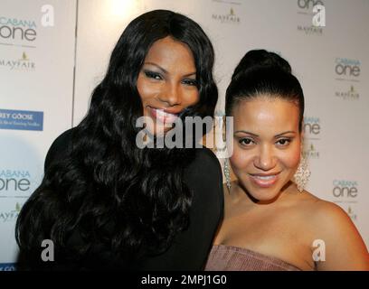 Singers Cheryl Wray (R) and Sandra Denton of Salt-N-Pepa appear on the
