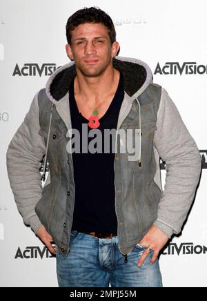 Alex Reid at the Call of Duty Black Ops launch party at Battersea Power Station. London, UK. 11/8/10. Stock Photo