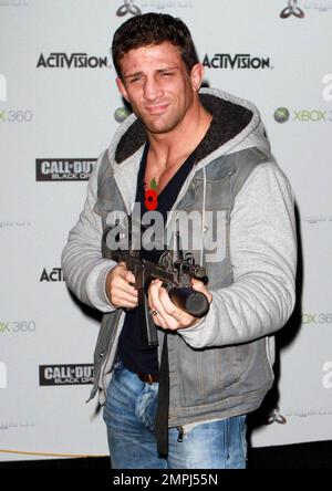 Alex Reid at the Call of Duty Black Ops launch party at Battersea Power Station. London, UK. 11/8/10. Stock Photo