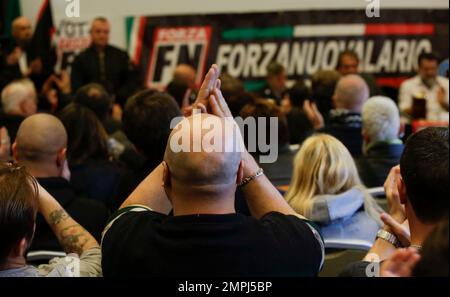 https://l450v.alamy.com/450v/2mpj5bp/a-man-applauds-as-italys-neo-fascist-forza-nuova-leader-roberto-fiore-speaks-during-a-press-conference-in-como-italy-saturday-dec-9-2017-italys-governing-democrats-have-led-a-rally-to-warn-about-fascisms-making-a-comeback-in-the-nation-which-had-suffered-under-fascist-dictator-benito-mussolini-several-thousand-people-turned-out-in-como-northern-italy-where-recently-right-wing-extremists-interrupted-an-ngo-meeting-about-migrants-housing-earlier-this-week-a-neo-fascist-party-attacked-the-rome-office-of-a-liberal-newspaper-ap-photoluca-bruno-2mpj5bp.jpg