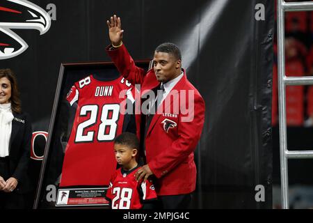 Warrick Dunn scores major honor from Atlanta Falcons owner Arthur