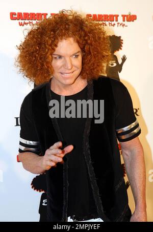 Carrot Top at his celebration of five years of performances at The