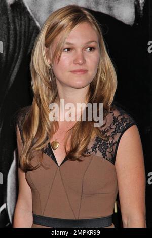 Julia Stiles attends the premiere of "Green Zone" at AMC Loews Lincoln