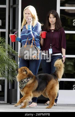 EXCLUSIVE!! Carrying a to-go cup, Chelsea Handler leaves her show's ...