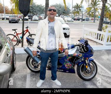 Fashion guru Christian Audigier promotes his wine brand at Nikki