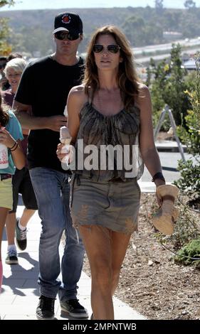 Cindy Crawford along with her husband Rande Gerber and family were ...