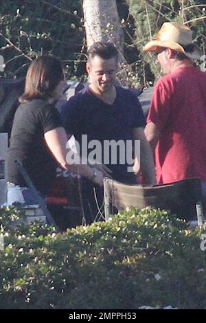 EXCLUSIVE!! Colin Farrell on the set of Seven Psychopaths in the