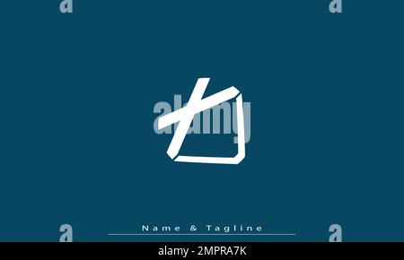 Alphabet letters Initials Monogram logo XV , VX Stock Vector