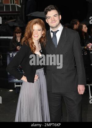 Rose Leslie at the European premiere of 'The Dark Knight Rises' at Leicester Square. London, UK. 18th July 2012.   . Stock Photo