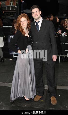 Rose Leslie at the European premiere of 'The Dark Knight Rises' at Leicester Square. London, UK. 18th July 2012.   . Stock Photo