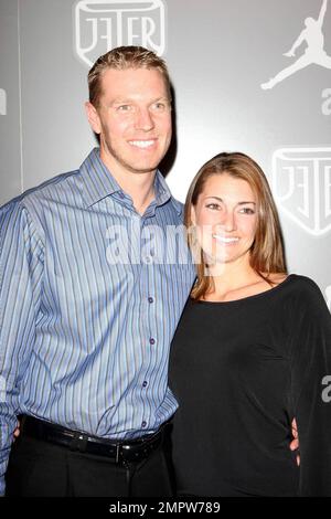 Roy Halladay and Wife arriving for the Jordan Celebrates Derek Jeter Party,  New York, NY, 7/14/08 Stock Photo - Alamy