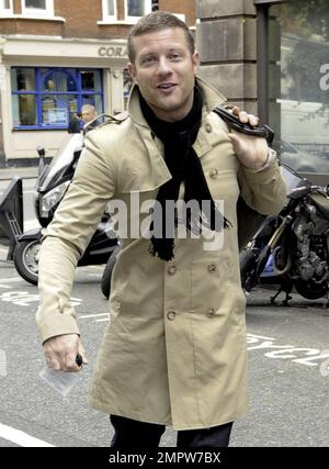 Host of 'The X Factor', Dermot O'Leary, wearing tight trousers as he ...