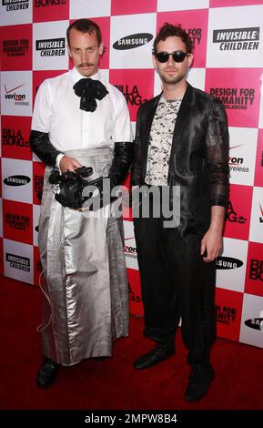 Ben Silverstein and Andrew Schneider of Fischerspooner attend Billabong ...