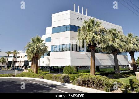 This is the Las Vegas office of Dr. Conrad Murray, the doctor who was with Michael Jackson at his home when he suffered cardiac arrest. Dr. Murray was reportedly the first to try and resuscitate Jackson before paramedics arrived. Las Vegas, NV. 6/26/09. . Stock Photo