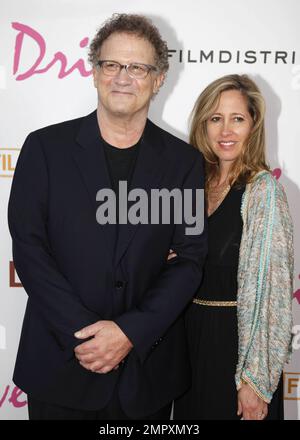 Actor Albert Brooks and Kimberly Shlain at the LA Film Festival Drive premiere in Los Angeles, CA. 6/17/11. Stock Photo