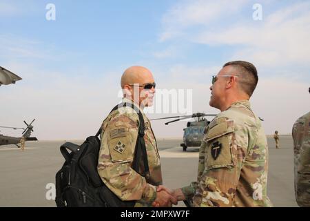 U.S. Army Maj. Gen. Thomas Spencer, commanding general of the 42nd ...