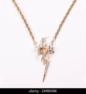 Lowell Hays Gold Plated Crystal TLC Necklace - Graceland Official Store