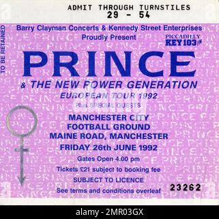 Prince & the New Power Generation European Tour 1992, Musical