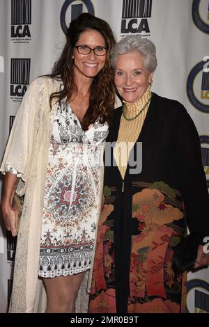 OIC - ENTSIMAGES.COM -  Lee Meriwether and Lesley Aletter attend the Last Chance for Animals Benefit Gala at The Beverly Hilton Hotel on October 24, 2015 in Beverly Hills, California.   Photo Ents Images/OIC  0203 174 1069 Stock Photo