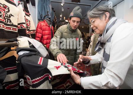 Olympic snowboarder Mark McMorris and designing artist Corinne