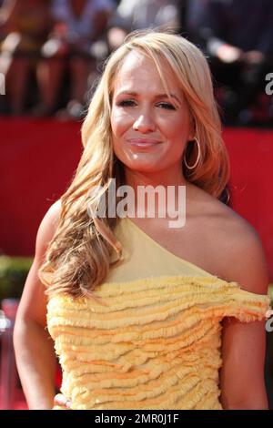 ESPN reporter Jenn Brown walks the red carpet for the 2010 ESPY Awards