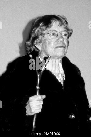 Margaret Mead. Portrait of the American cultural anthropologist, Margaret Mead (1901-1978), at a UN dedication in 1978. Stock Photo