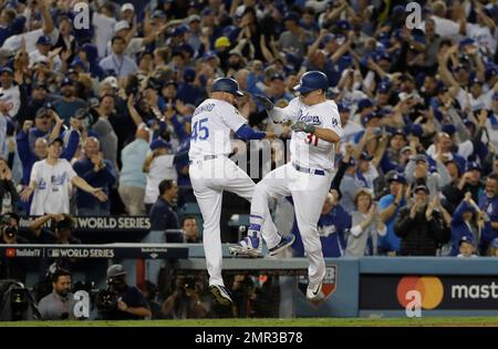 Joc Pederson's 2015 Los Angeles Dodgers Game-Worn Home Jersey #31