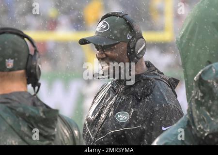 New York Jets - Camouflage practice jerseys this week for