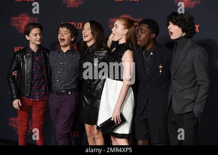 Sadie Sink attending Netflix's Stranger Things 2 Premiere Event Stock Photo  - Alamy