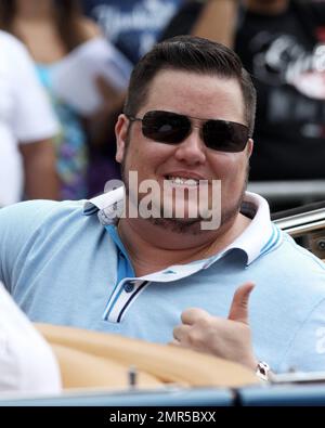 Grand Marshall Chaz Bono makes an appearance at the 2012 Miami Beach Gay Pride Parade and various events. Miami, FL. 15th April 2012. . Stock Photo