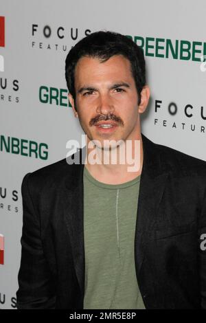 Chris Messina arrives at the Los Angeles premiere of Greenberg at the Arclight Hollywood Cinema. Los Angeles, CA. 3/18/10. Stock Photo