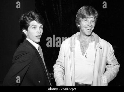 Michael Damian seen at the Beverly Hills Hotel on April 14, 1982 Credit ...